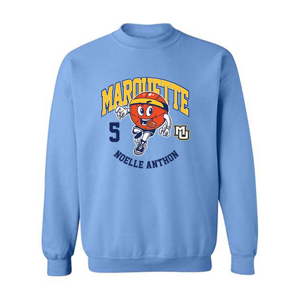 Marquette - NCAA Women's Basketball : Noelle Anthon - Fashion Shersey Crewneck Sweatshirt-0