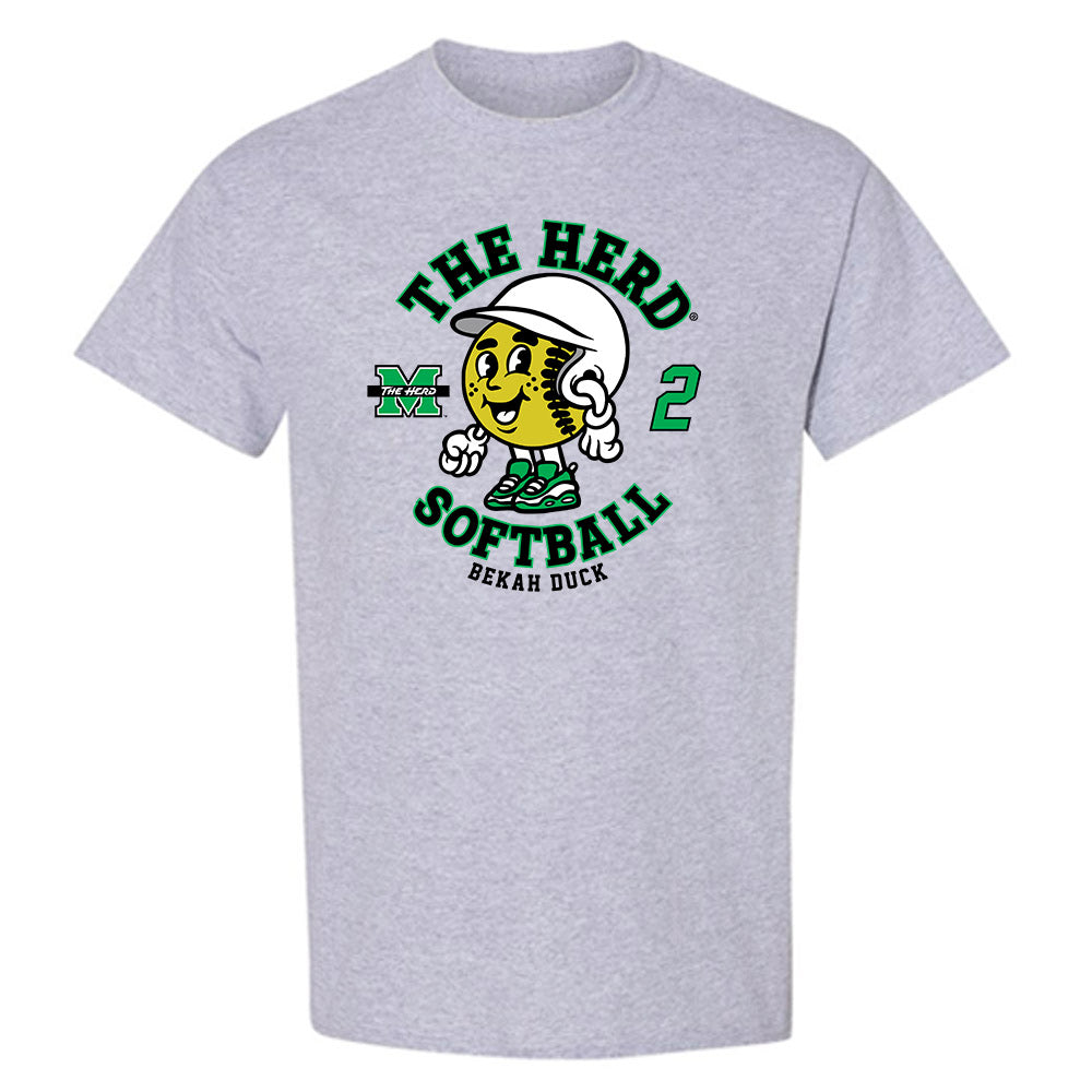 Marshall - NCAA Softball : Bekah Duck - Fashion Shersey T-Shirt-0
