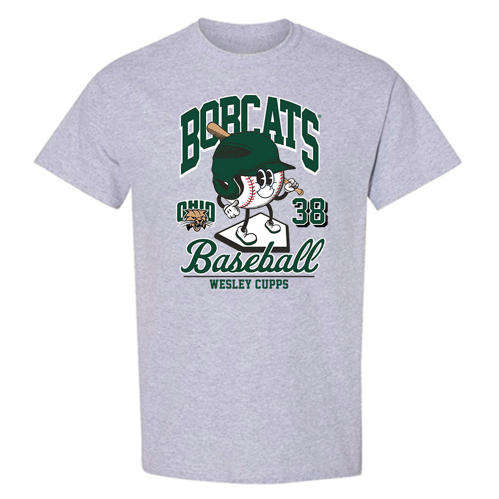Ohio - NCAA Baseball : Wesley Cupps - Fashion Shersey T-Shirt-0