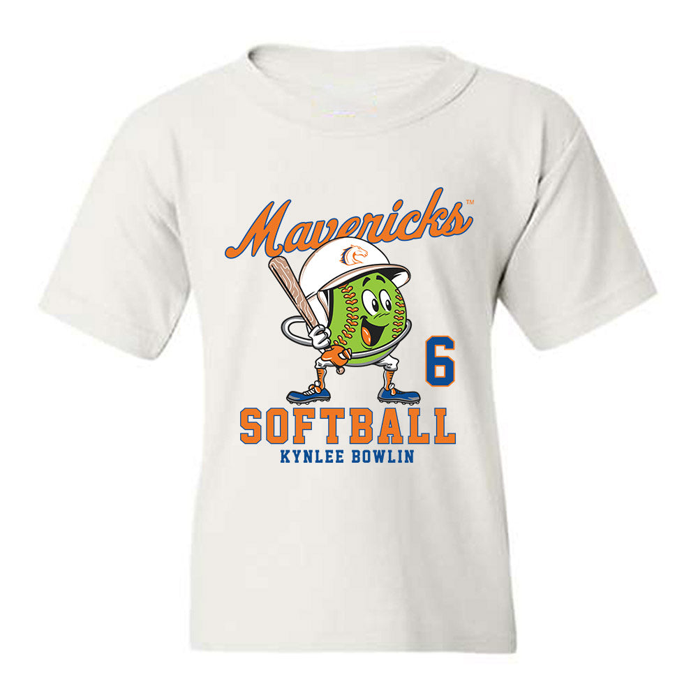 Texas Arlington - NCAA Softball : Kynlee Bowlin - Fashion Shersey Youth T-Shirt-0