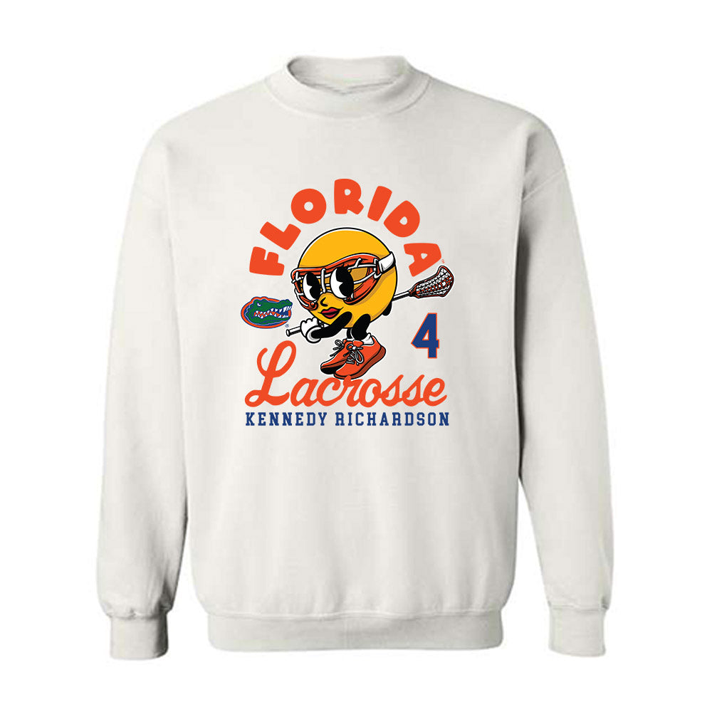 Florida - NCAA Women's Lacrosse : Kennedy Richardson - Fashion Shersey Crewneck Sweatshirt-0