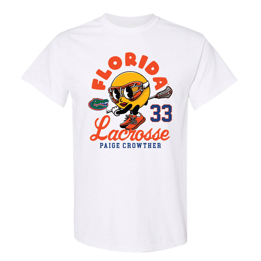 Florida - NCAA Women's Lacrosse : Paige Crowther - Fashion Shersey T-Shirt-0