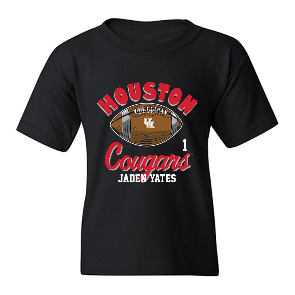 Houston - NCAA Football : Jaden Yates - Fashion Shersey Youth T-Shirt-0