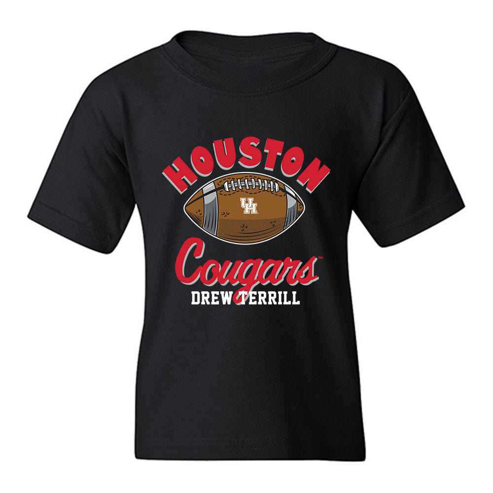 Houston - NCAA Football : Drew Terrill - Fashion Shersey Youth T-Shirt-0