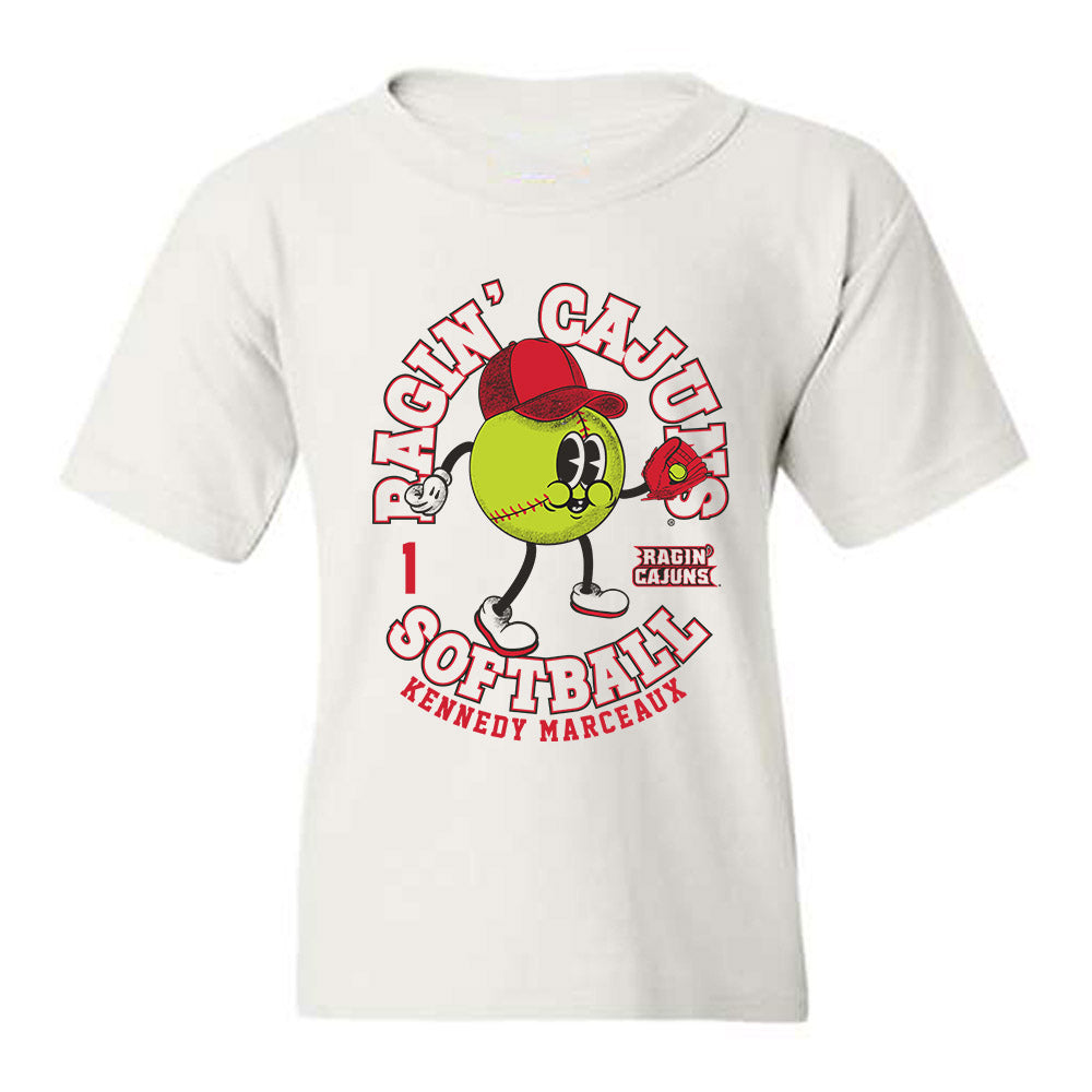 Louisiana - NCAA Softball : Kennedy Marceaux - Fashion Shersey Youth T-Shirt-0
