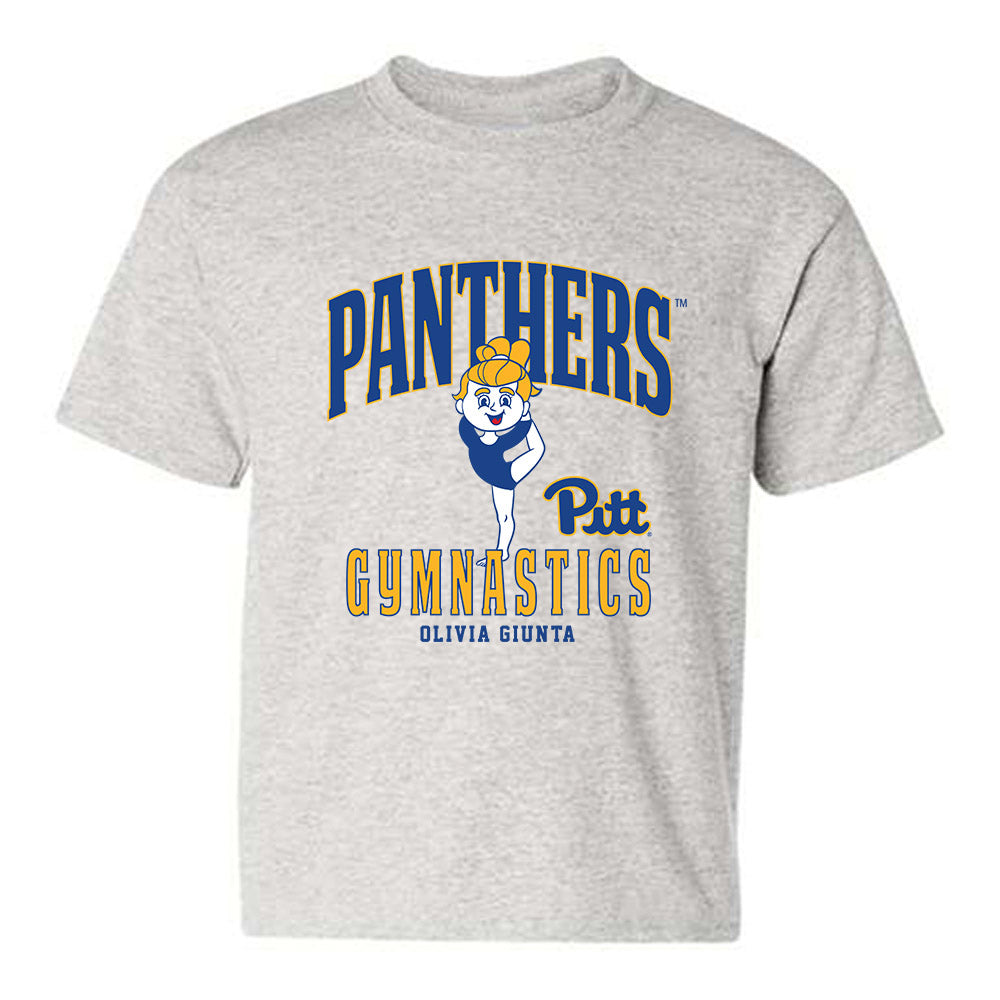 Pittsburgh - NCAA Women's Gymnastics : Olivia Giunta - Fashion Shersey Youth T-Shirt-0