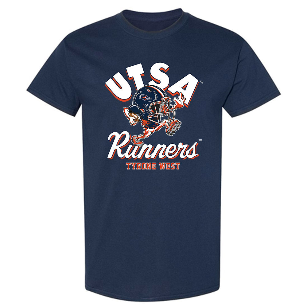 UTSA - NCAA Football : Tyrone West - Fashion Shersey T-Shirt-0