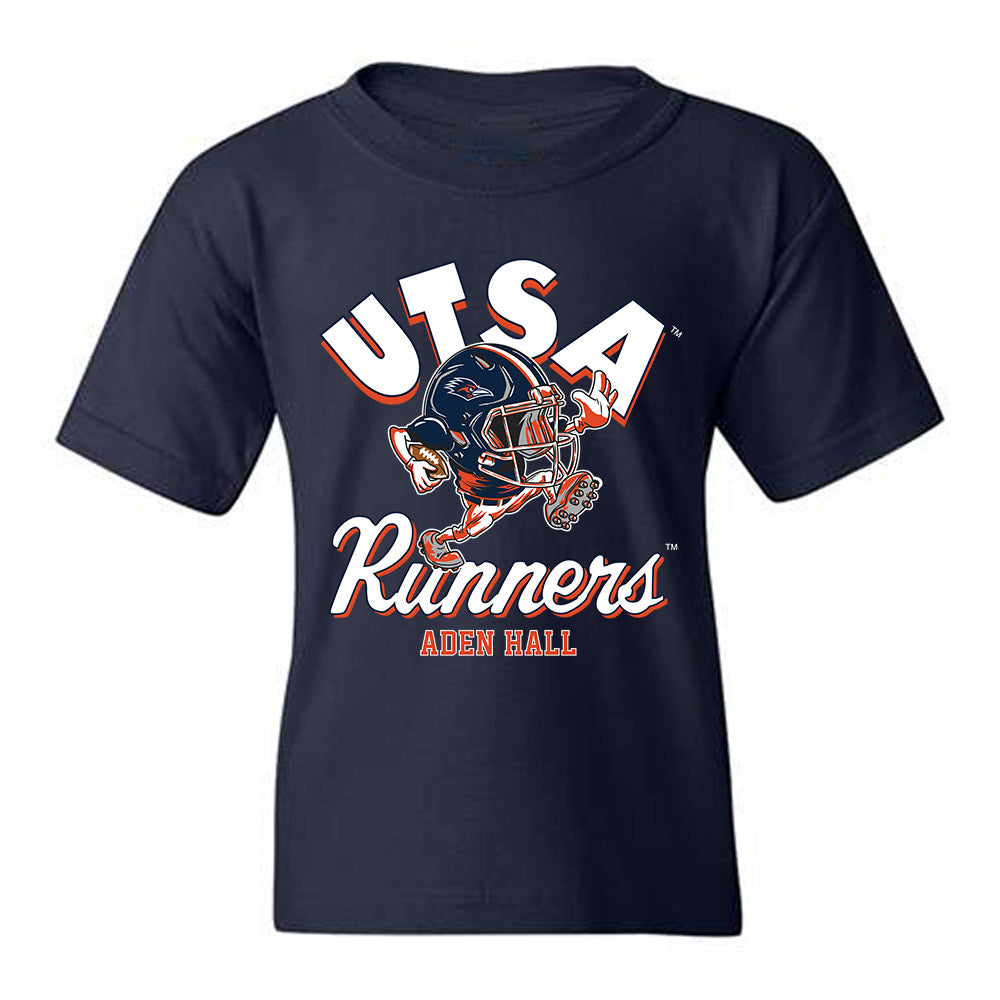 UTSA - NCAA Football : Aden Hall - Fashion Shersey Youth T-Shirt-0