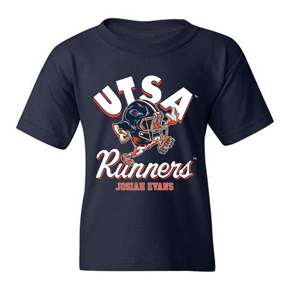 UTSA - NCAA Football : Josiah Evans - Fashion Shersey Youth T-Shirt-0