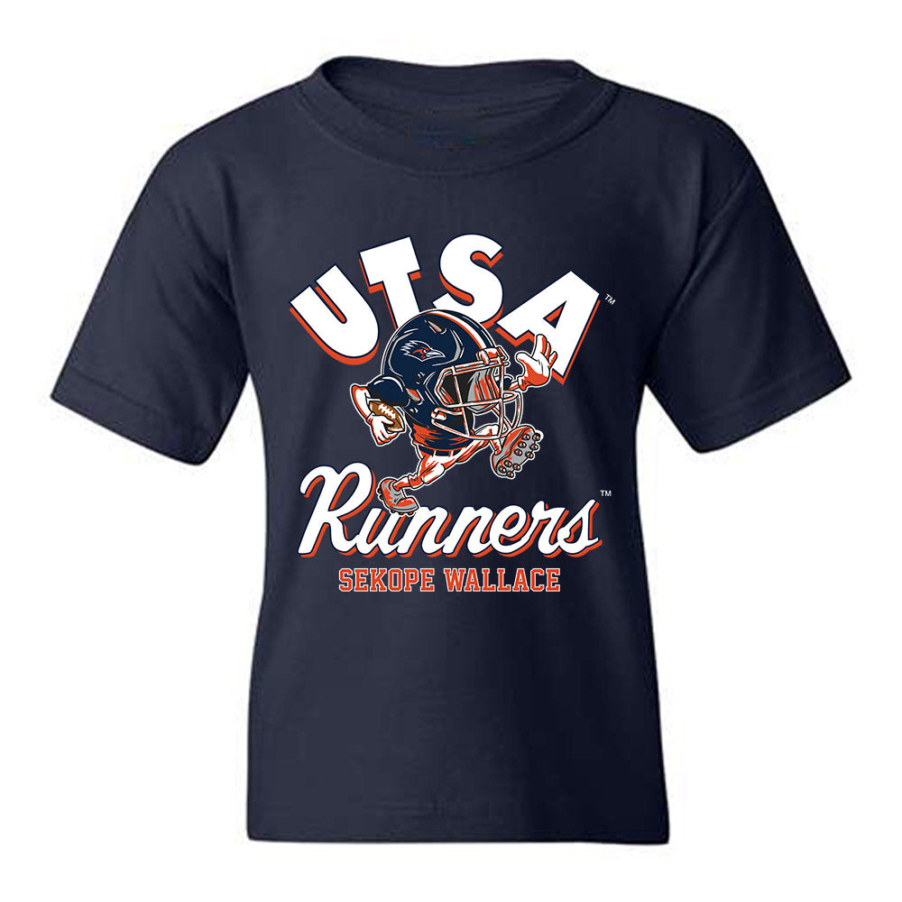 UTSA - NCAA Football : Sekope Wallace - Fashion Shersey Youth T-Shirt-0