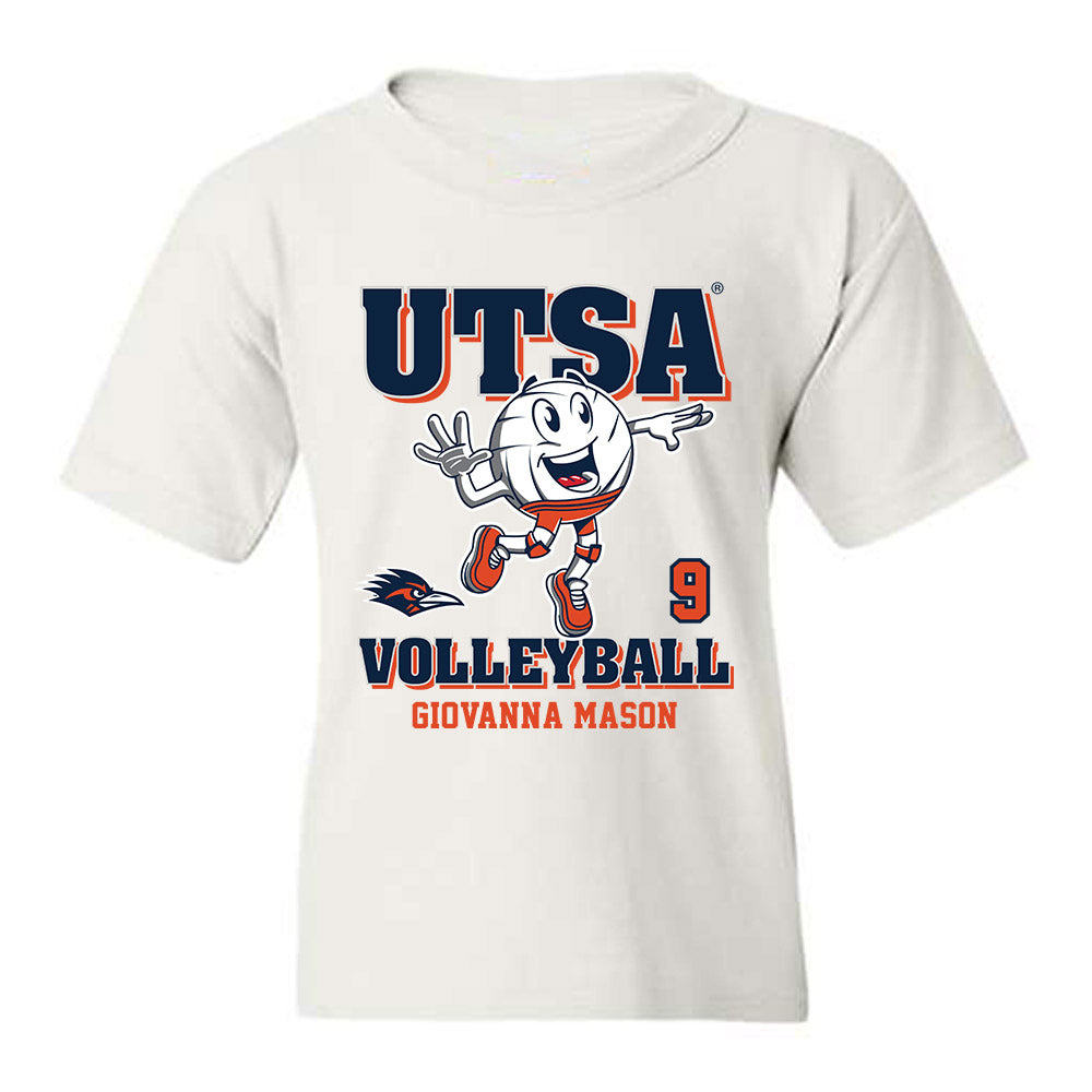 UTSA - NCAA Women's Volleyball : Giovanna Mason - Fashion Shersey Youth T-Shirt-0
