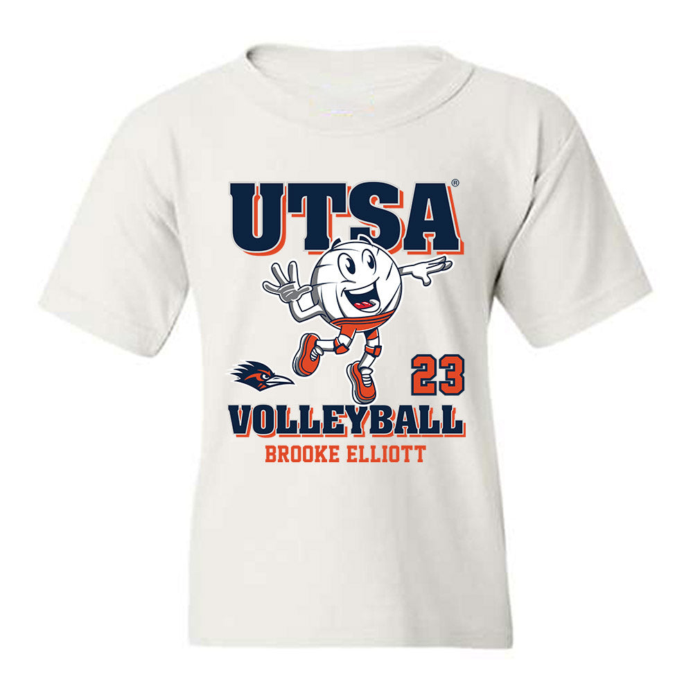 UTSA - NCAA Women's Volleyball : Brooke Elliott - Fashion Shersey Youth T-Shirt-0