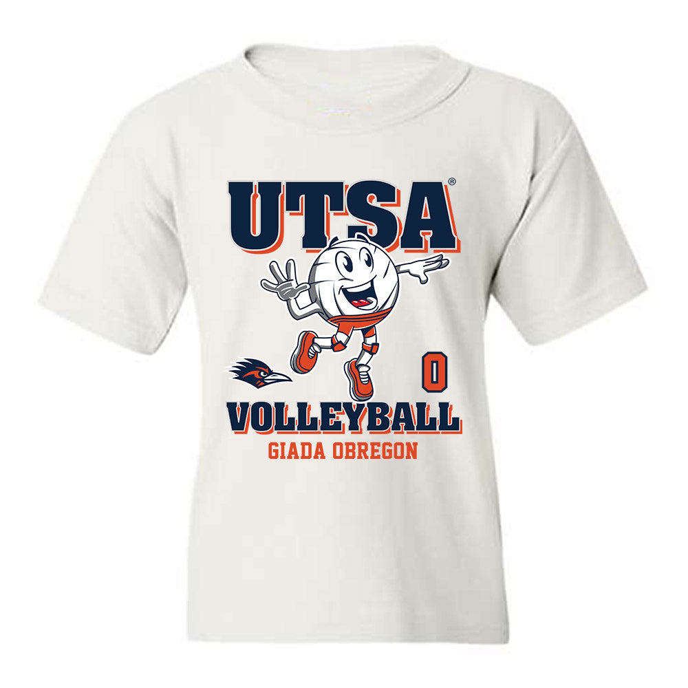 UTSA - NCAA Women's Volleyball : Giada Obregon - Fashion Shersey Youth T-Shirt-0
