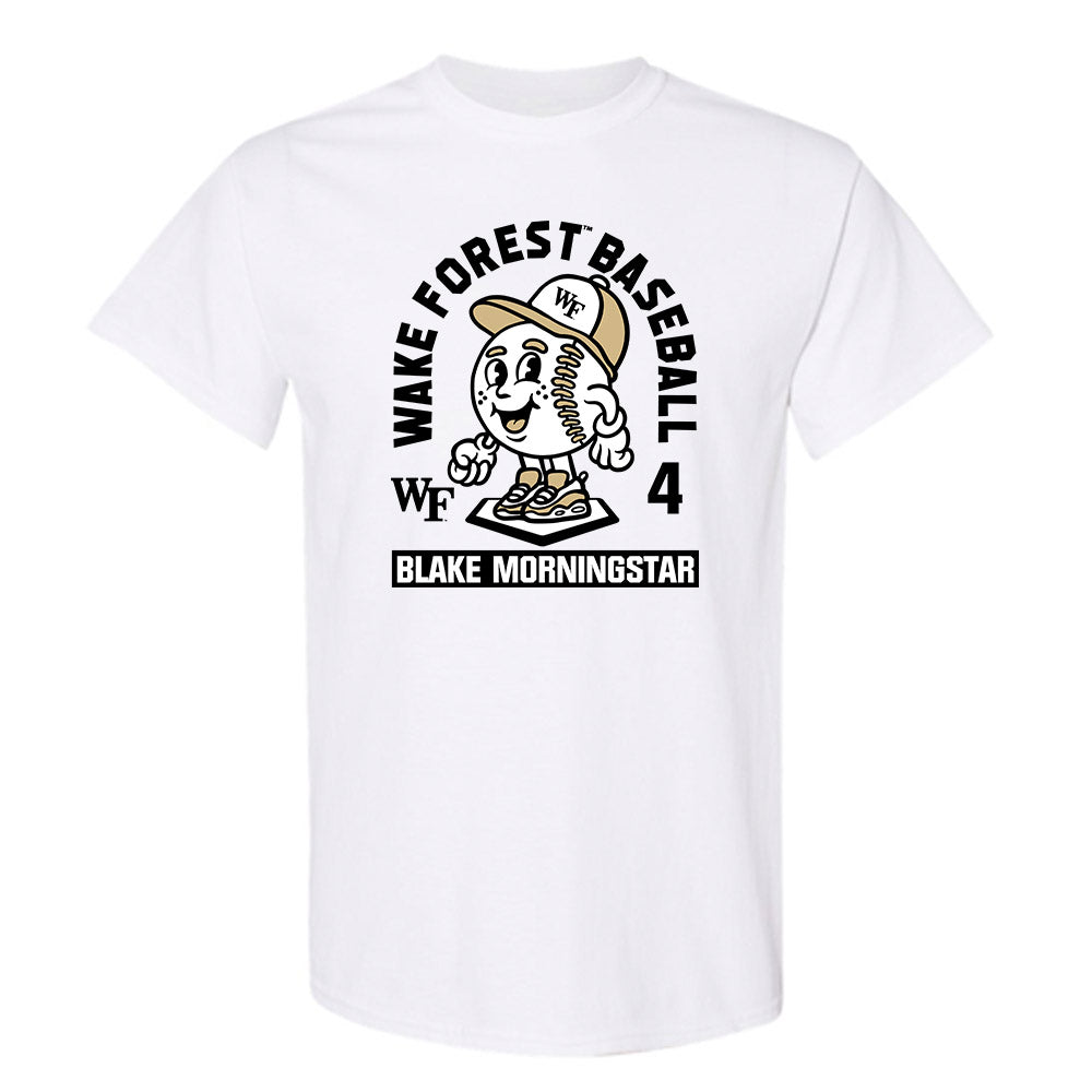 Wake Forest - NCAA Baseball : Blake Morningstar - Fashion Shersey T-Shirt-0