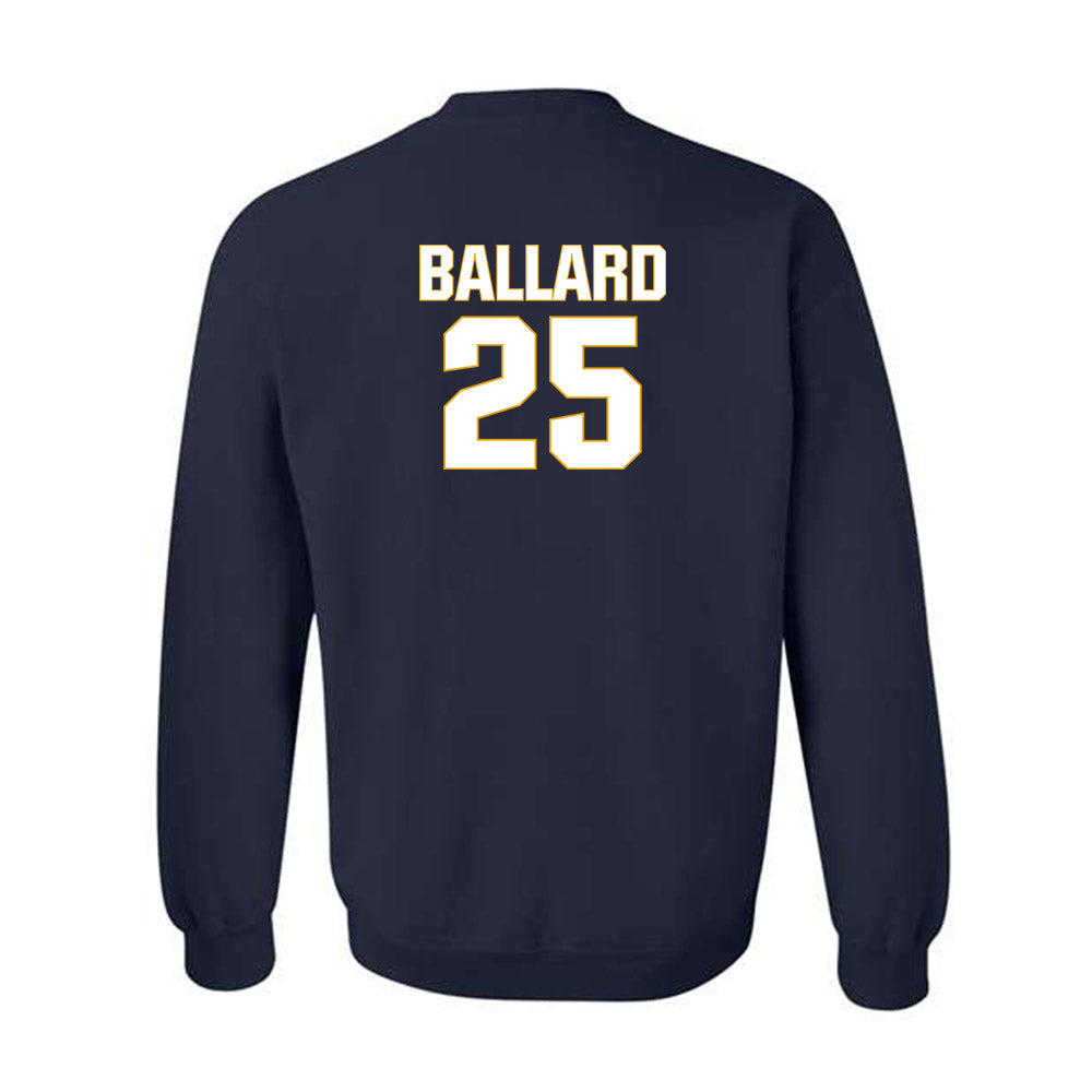West Virginia - NCAA Football : Jayden Ballard - Fashion Shersey Crewneck Sweatshirt-1