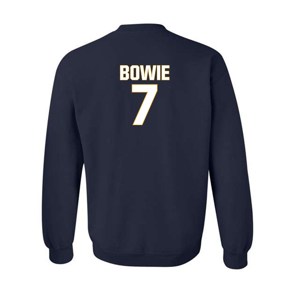 West Virginia - NCAA Football : Jarod Bowie - Fashion Shersey Crewneck Sweatshirt-1