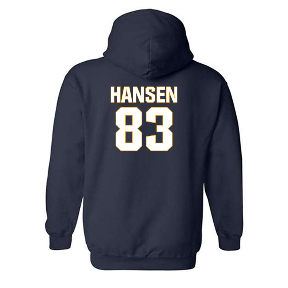 West Virginia - NCAA Football : Bryan Hansen - Fashion Shersey Hooded Sweatshirt-1