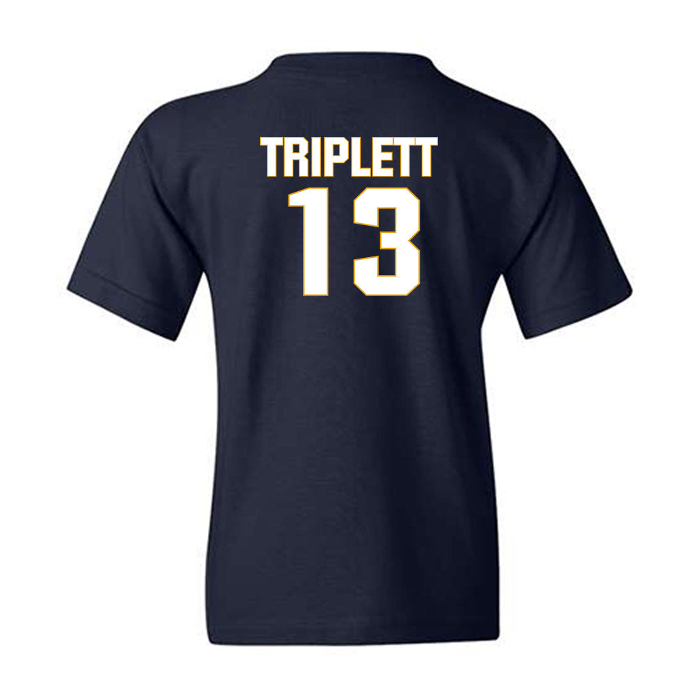 West Virginia - NCAA Football : Kedrick Triplett - Fashion Shersey Youth T-Shirt-1