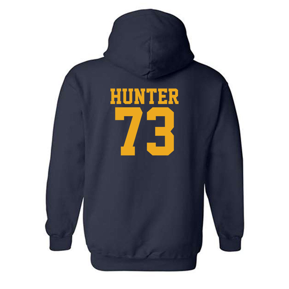 West Virginia - NCAA Football : Andreas hunter - Fashion Shersey Hooded Sweatshirt-1