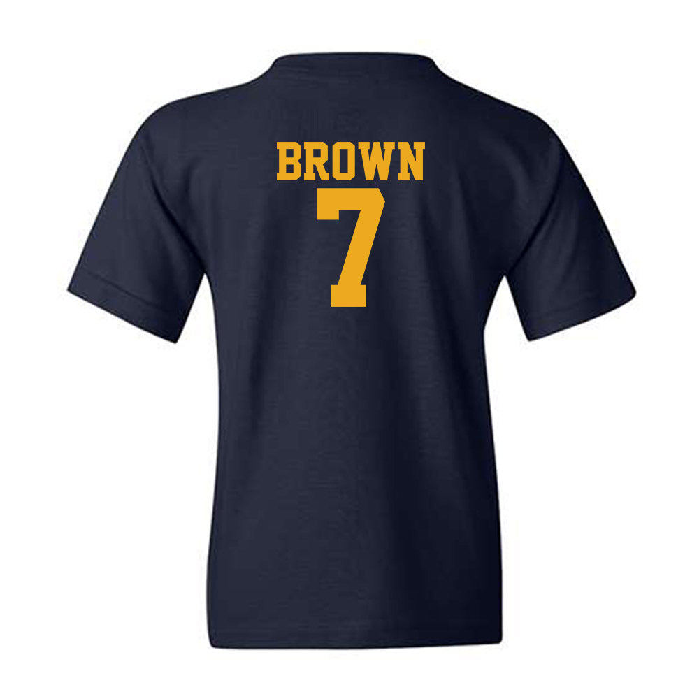 West Virginia - NCAA Football : Wyatt Brown - Fashion Shersey Youth T-Shirt-1