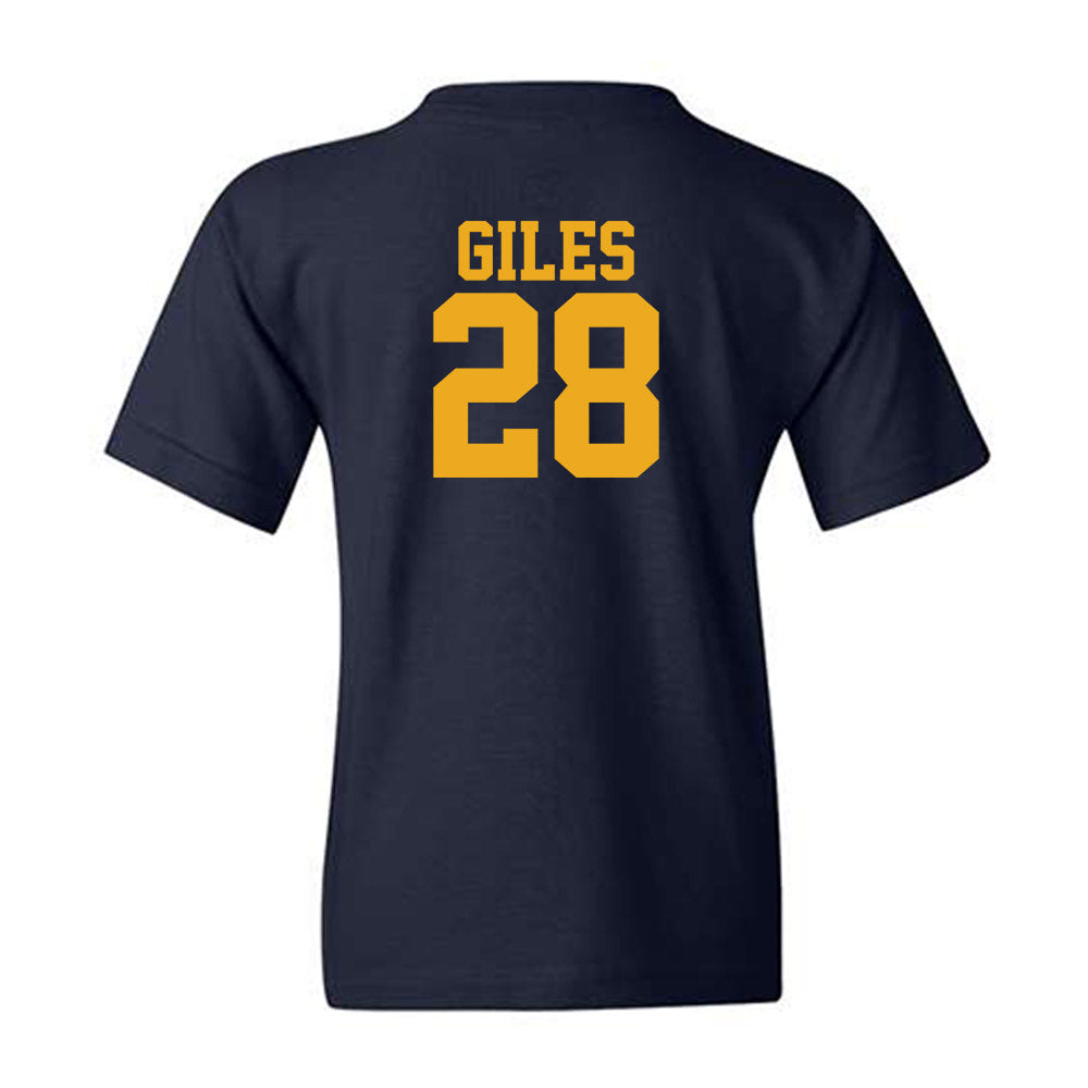 West Virginia - NCAA Football : Rickey Giles - Fashion Shersey Youth T-Shirt-1