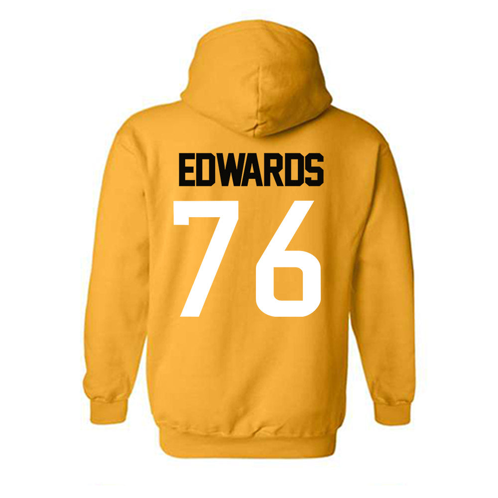 Southern Miss - NCAA Football : Larry Edwards - Sports Shersey Hooded Sweatshirt-1