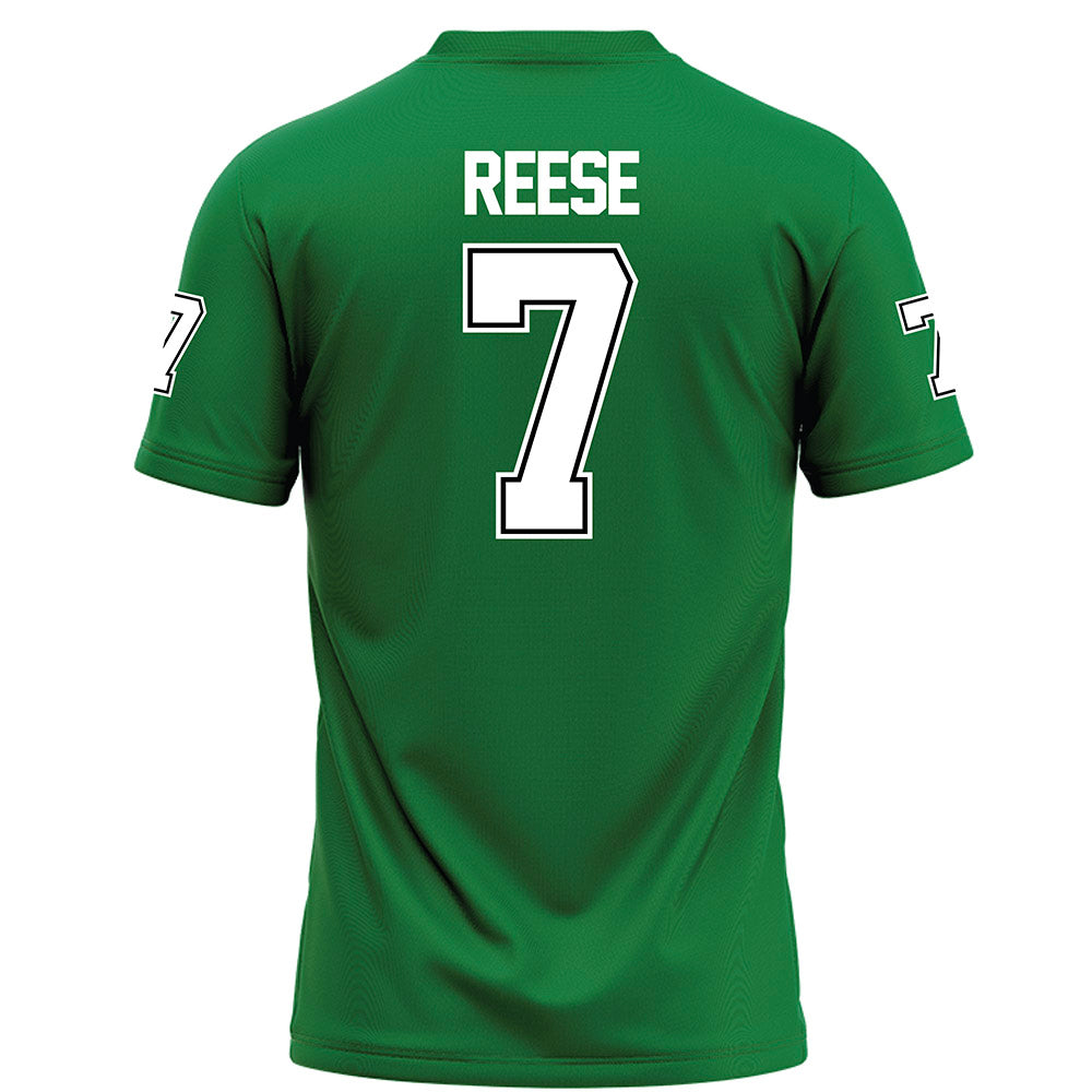 North Texas - NCAA Football : Max Reese - Green Football Jersey-1