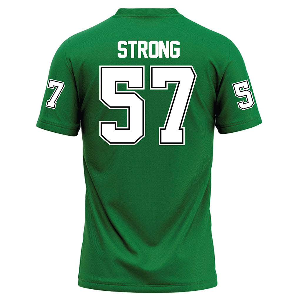 North Texas - NCAA Football : Chandler Strong - Green Football Jersey-1