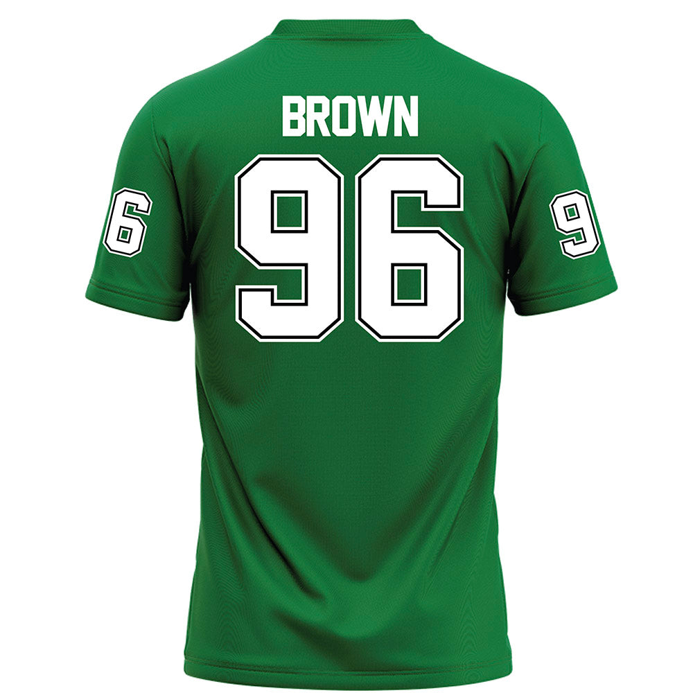 North Texas - NCAA Football : Aj Brown - Green Football Jersey-1
