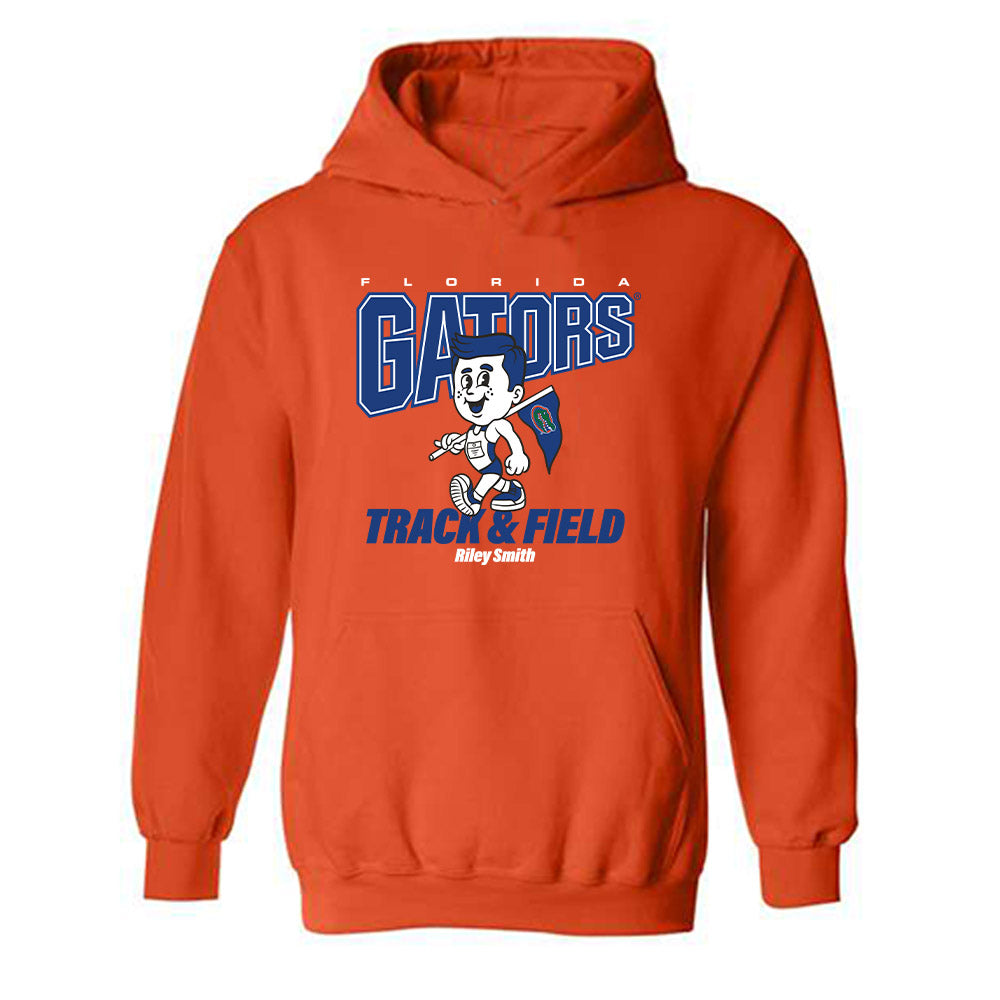 Florida - NCAA Men's Track & Field : Riley Smith - Fashion Shersey Hooded Sweatshirt