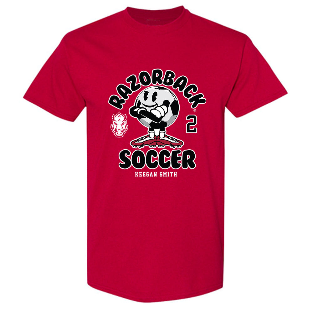 Arkansas - NCAA Women's Soccer : Keegan Smith - Fashion Shersey T-Shirt-0