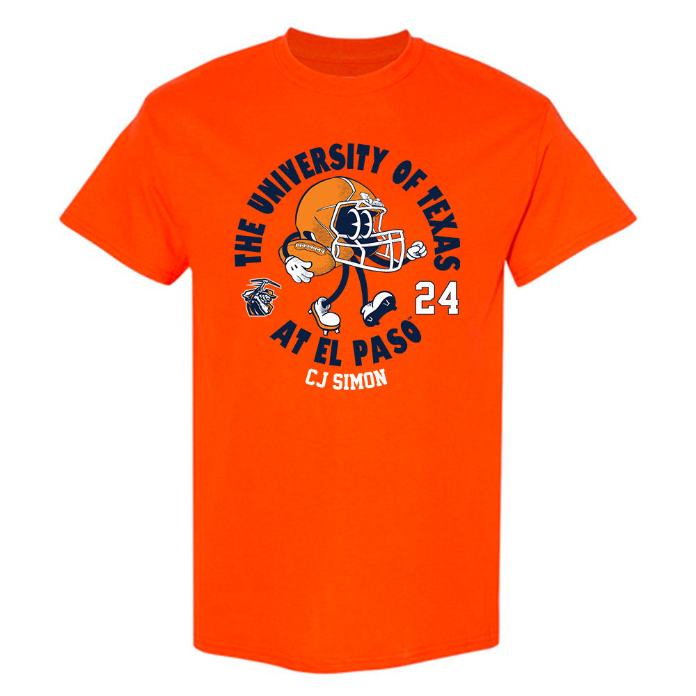 UTEP - NCAA Football : CJ Simon - Fashion Shersey T-Shirt-0