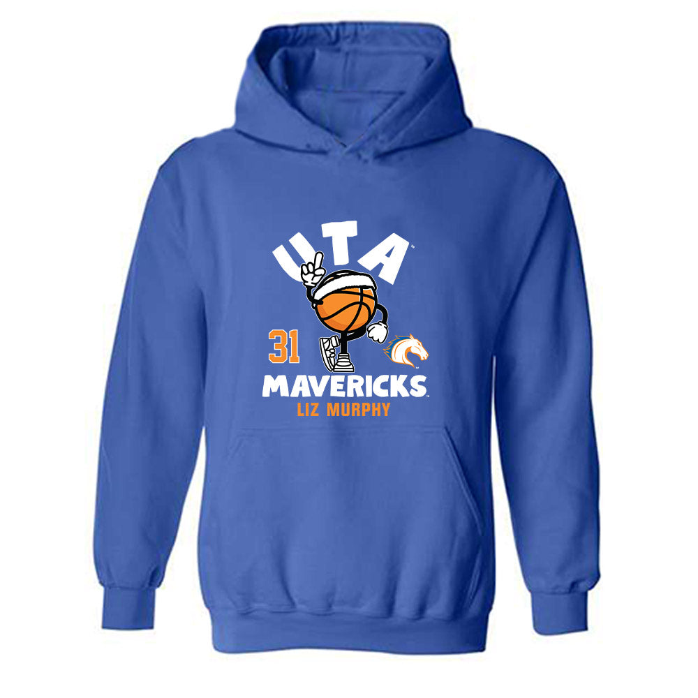 Texas Arlington - NCAA Women's Basketball : Liz Murphy - Fashion Shersey Hooded Sweatshirt-0