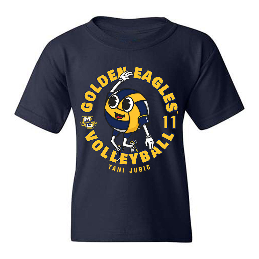 Marquette - NCAA Women's Volleyball : Tani Juric - Fashion Shersey Youth T-Shirt-0