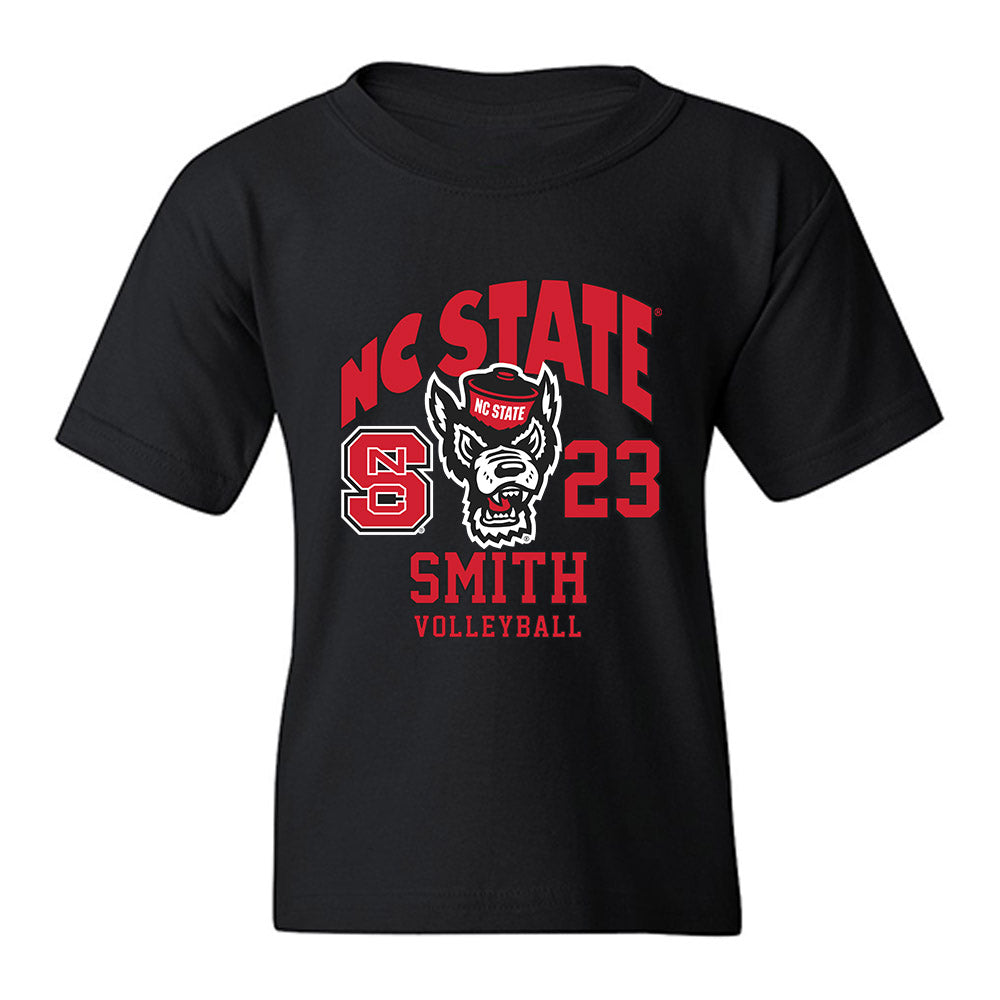 NC State - NCAA Women's Volleyball : Jordan Smith - Fashion Shersey Youth T-Shirt-0