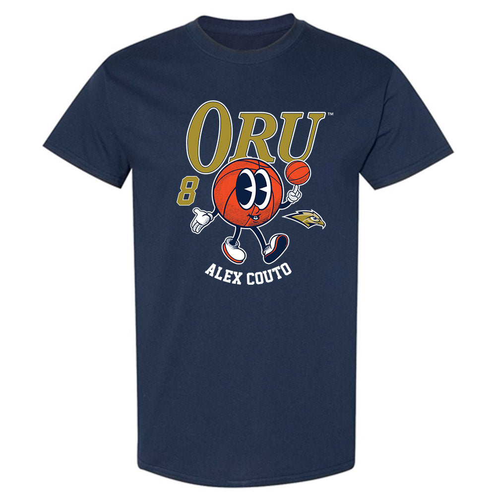 Oral Roberts - NCAA Men's Basketball : Alex Couto - Fashion Shersey T-Shirt-0
