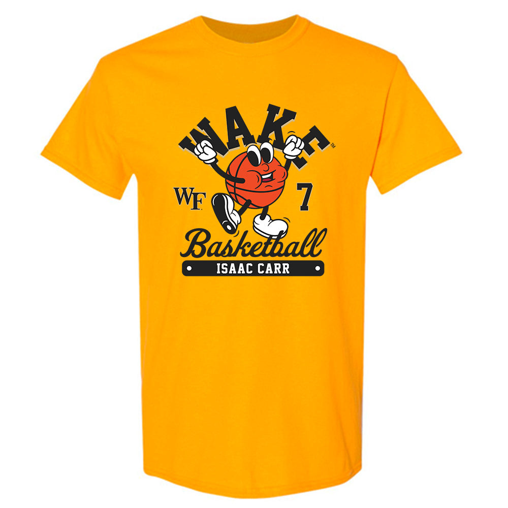 Wake Forest - NCAA Men's Basketball : Isaac Carr - Fashion Shersey T-Shirt-0