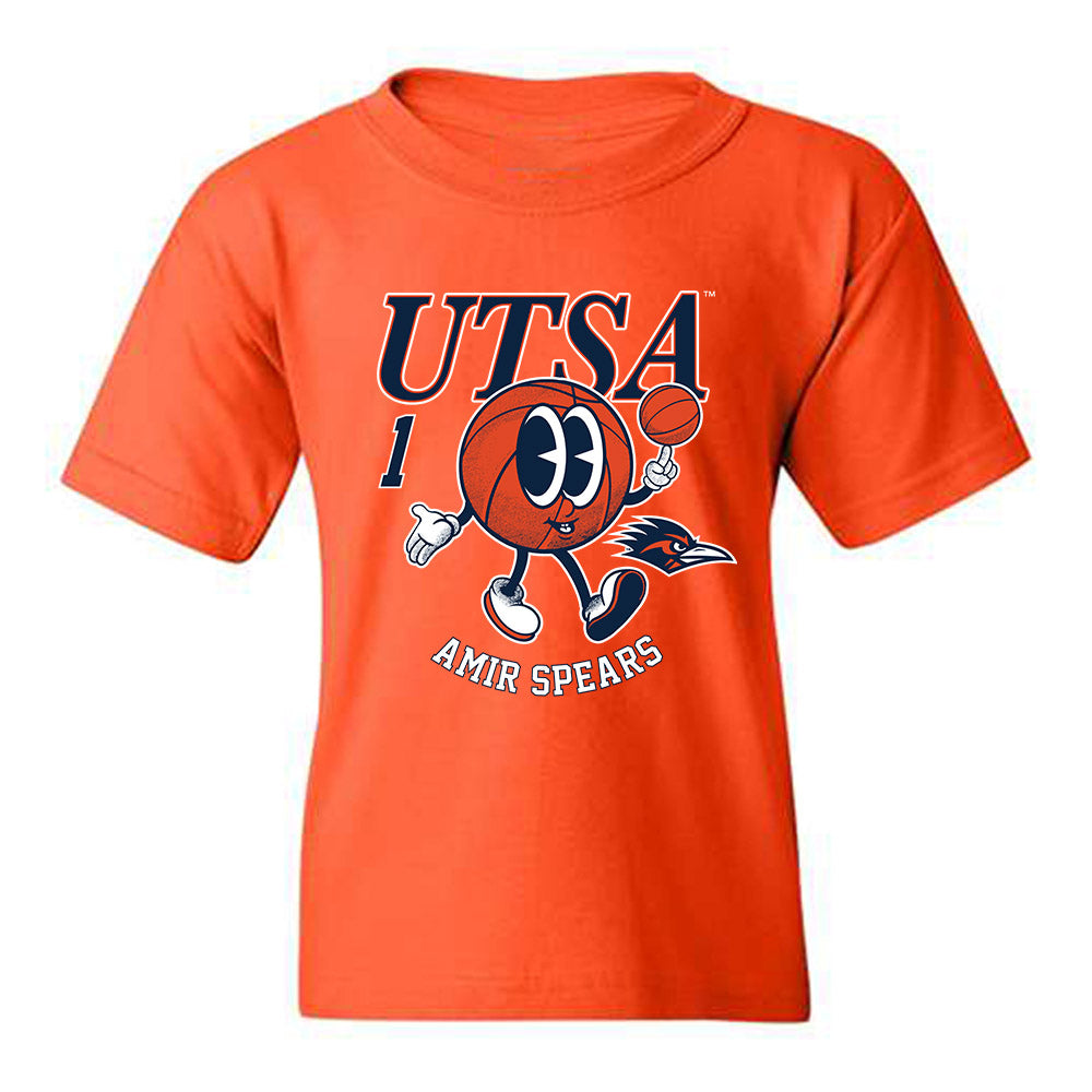 UTSA - NCAA Men's Basketball : Amir Spears - Fashion Shersey Youth T-Shirt-0