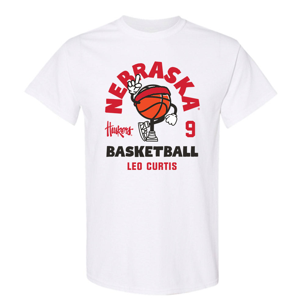 Nebraska - NCAA Men's Basketball : Leo Curtis - Fashion Shersey T-Shirt-0