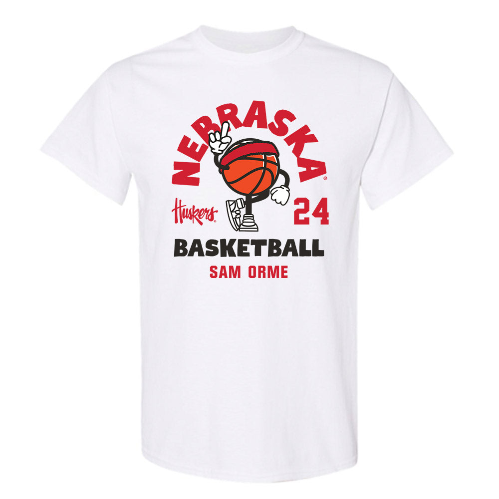 Nebraska - NCAA Men's Basketball : Sam Orme - Fashion Shersey T-Shirt-0
