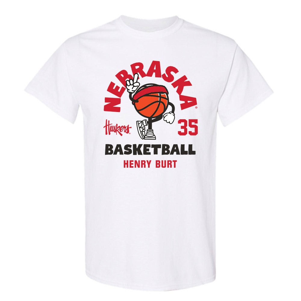 Nebraska - NCAA Men's Basketball : Henry Burt - Fashion Shersey T-Shirt-0