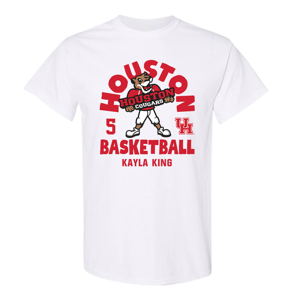 Houston - NCAA Women's Basketball : Kayla King - Fashion Shersey T-Shirt-0