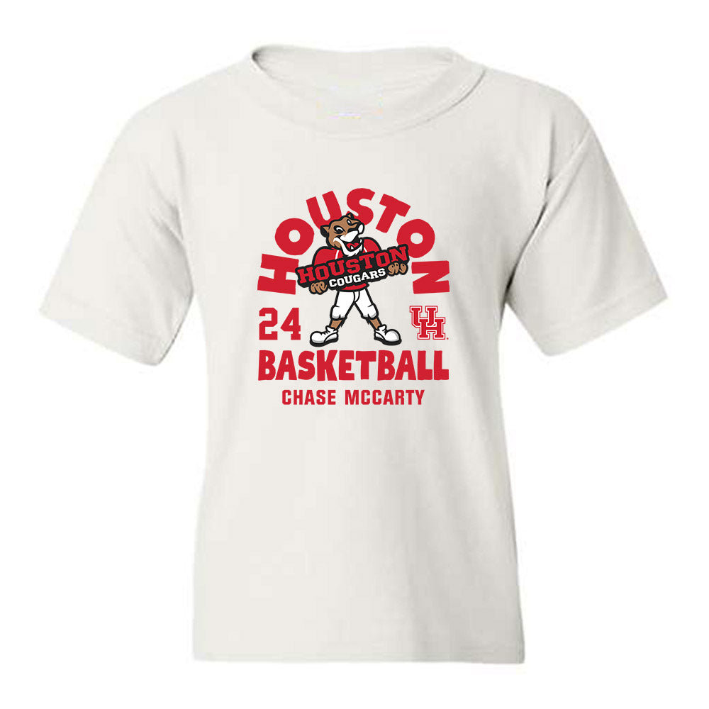 Houston - NCAA Men's Basketball : Chase McCarty - Fashion Shersey Youth T-Shirt-0
