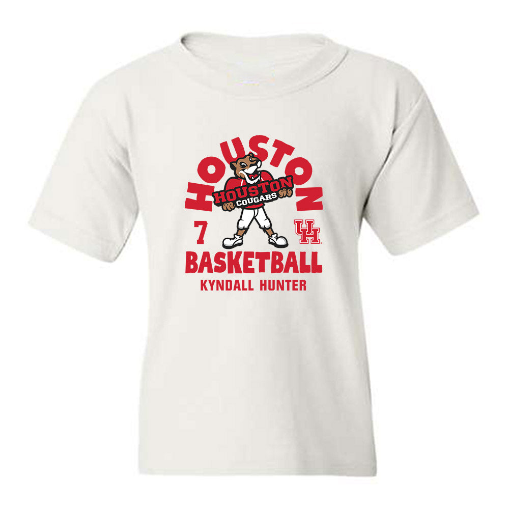 Houston - NCAA Women's Basketball : Kyndall Hunter - Fashion Shersey Youth T-Shirt-0