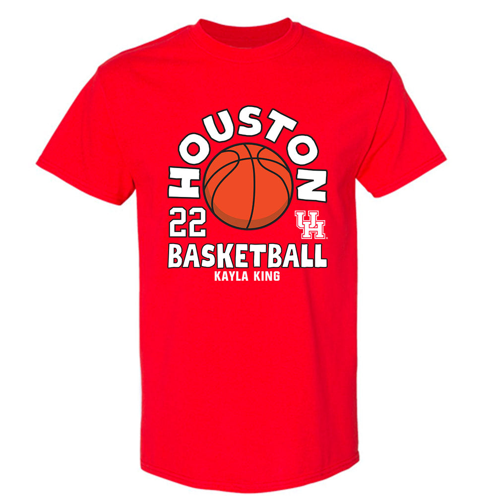 Houston - NCAA Women's Basketball : Kayla King - Fashion Shersey T-Shirt-0