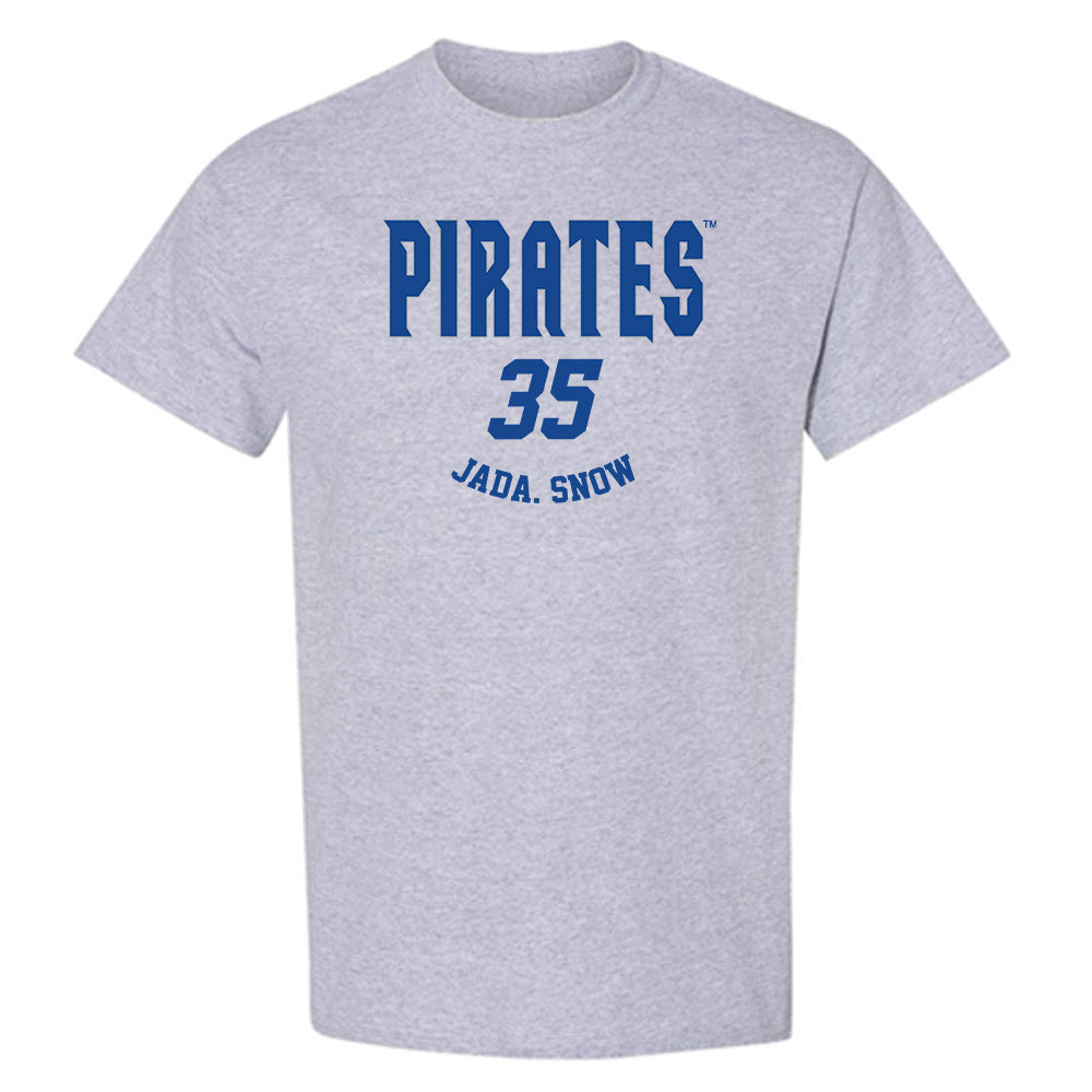 Seton Hall - NCAA Women's Basketball : Jada. Snow - Fashion Shersey T-Shirt-0