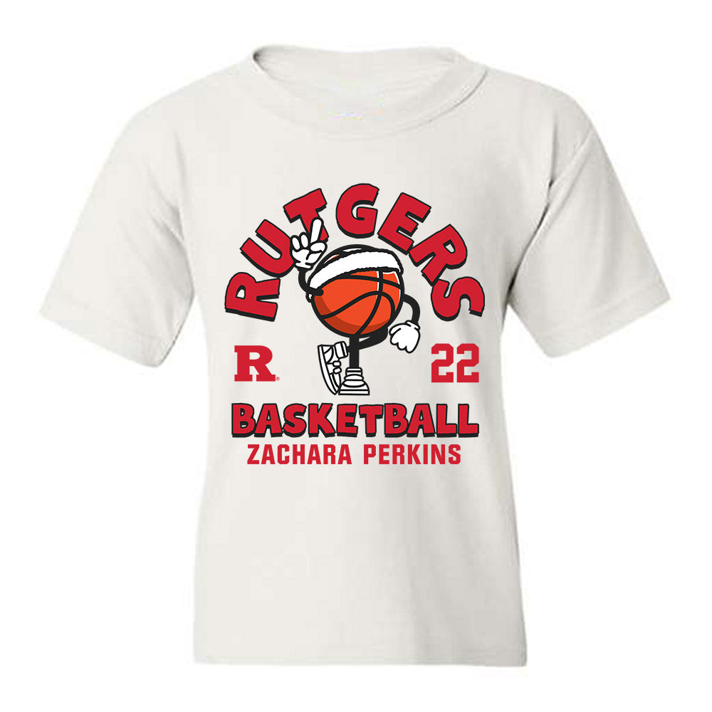 Rutgers - NCAA Women's Basketball : Zachara Perkins - Youth T-Shirt-0