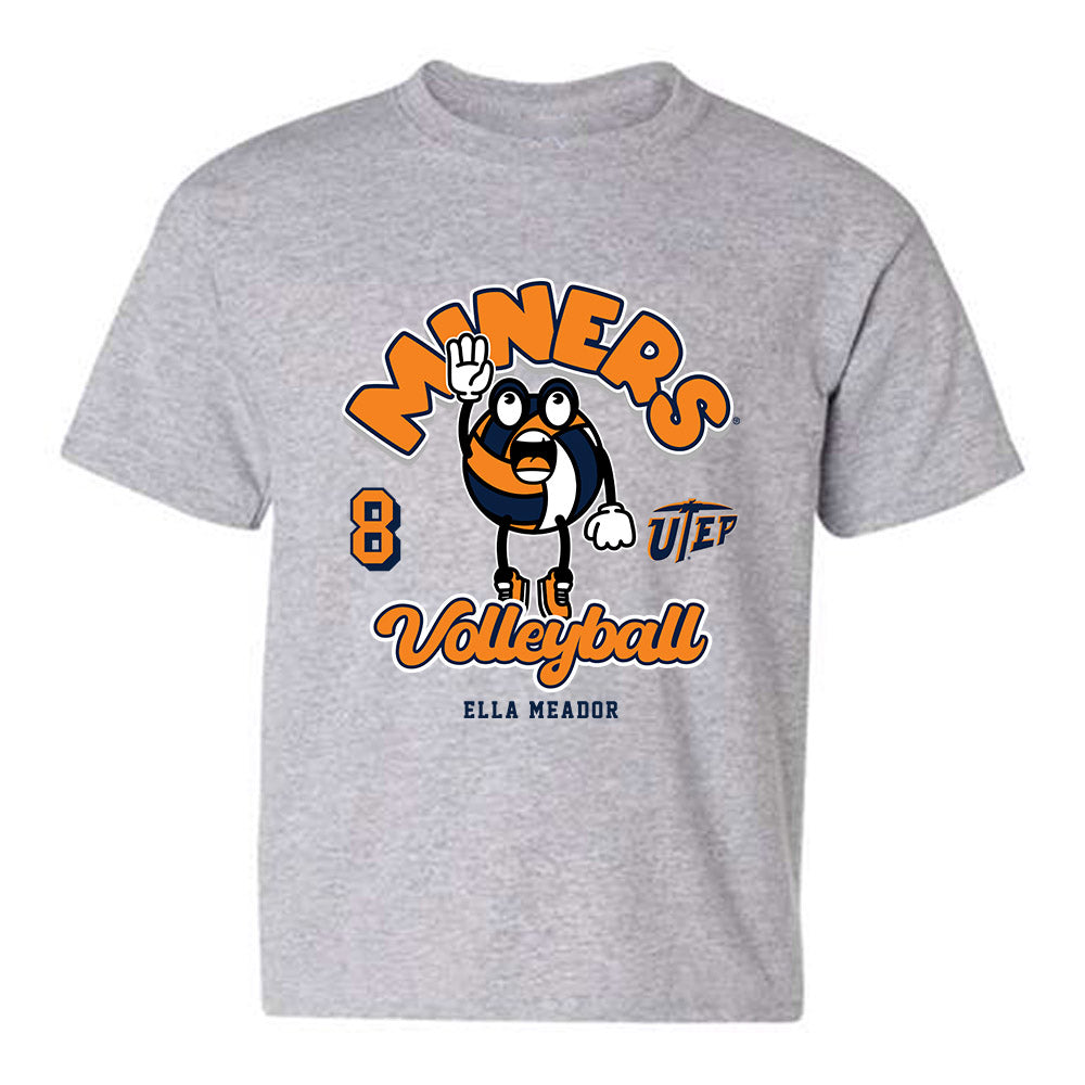UTEP - NCAA Women's Volleyball : Ella Meador - Fashion Shersey Youth T-Shirt-0