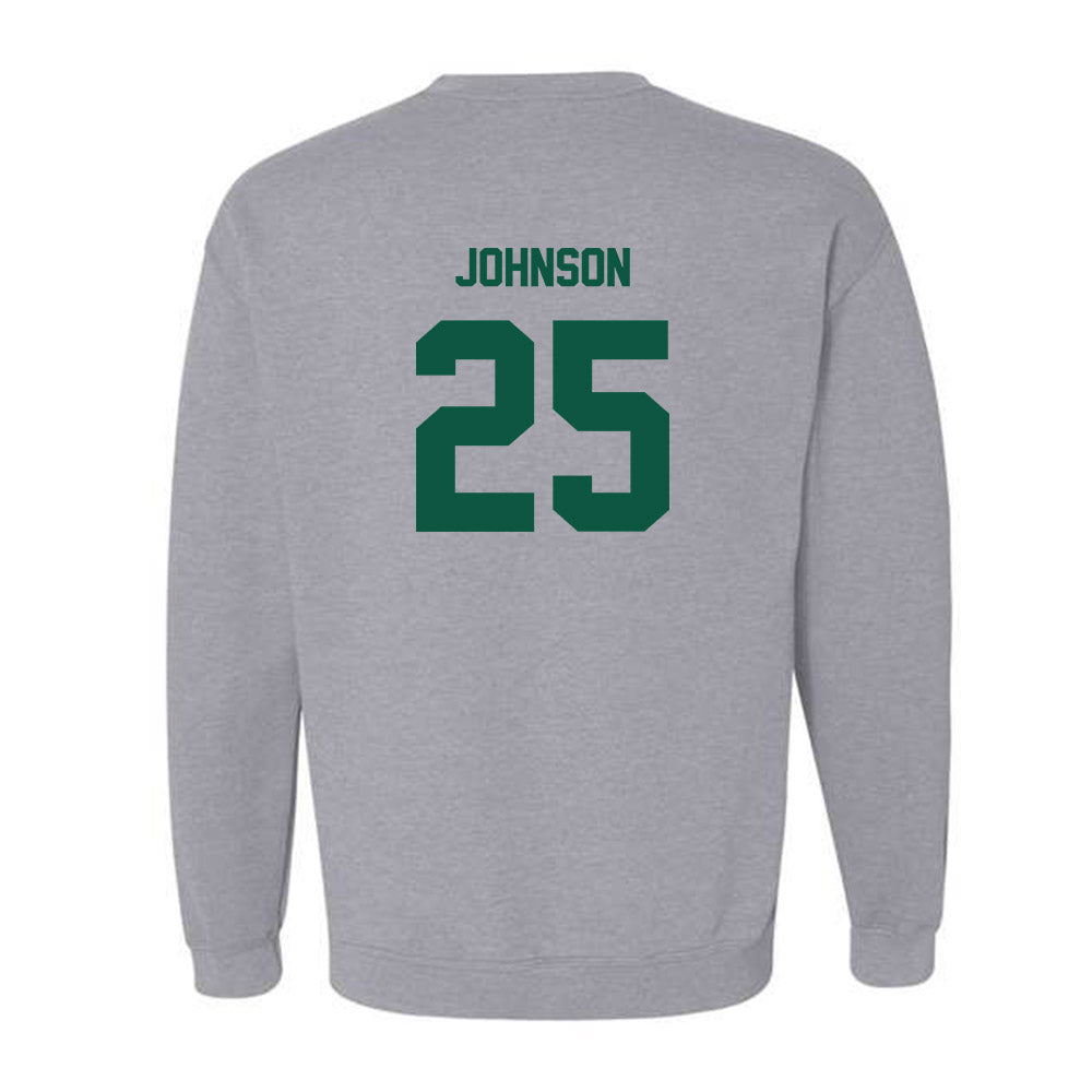 William & Mary - NCAA Women's Soccer : Claire Johnson - Sports Shersey Crewneck Sweatshirt-1