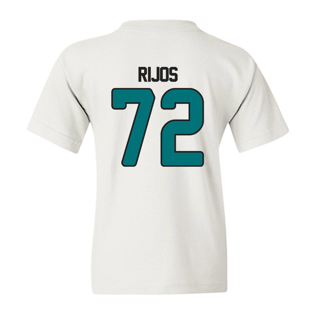 Coastal Carolina - NCAA Football : Dominic Rijos - Replica Shersey Youth T-Shirt-1